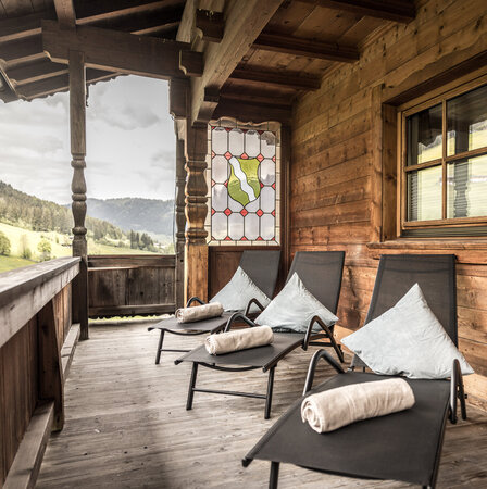 Balkon Chalet Birkheim