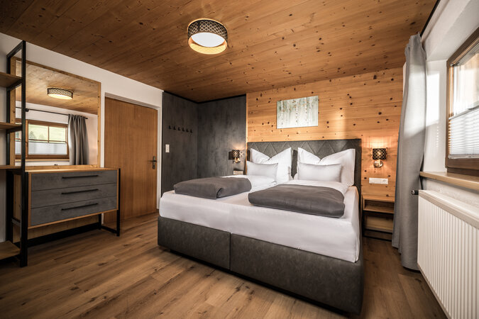 Schlafzimmer Chalet Birkheim
