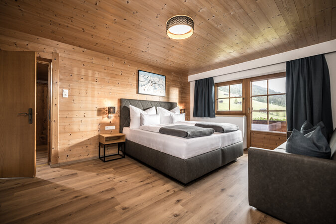 Schlafzimmer Chalet Birkheim